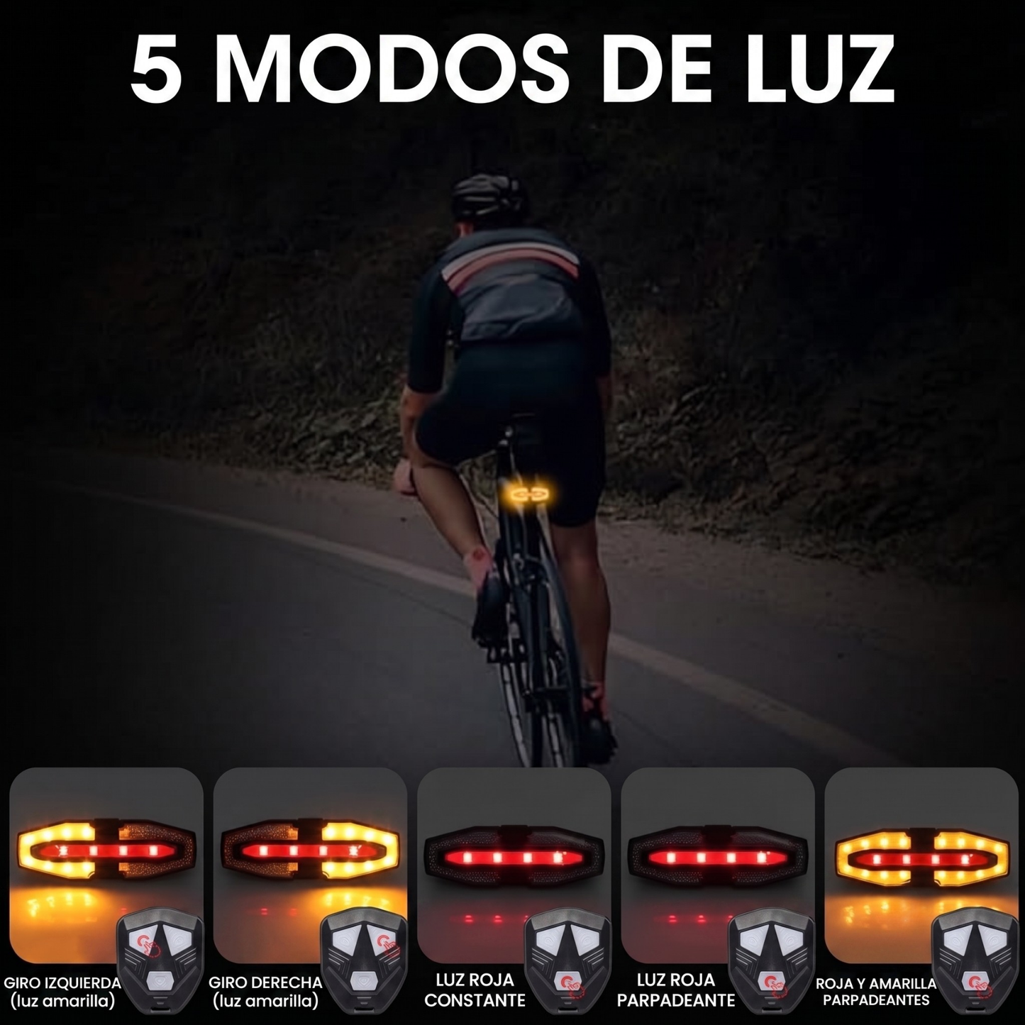 SignaRide™ - Luz LED de Señalización