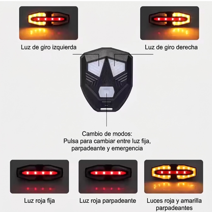 SignaRide™ - Luz LED de Señalización
